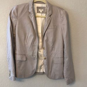Tan j crew blazer